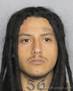 Mugshot of JOSUE DAVID CRUZ FUENTES booked in Broward County, Florida on March 20, 2026