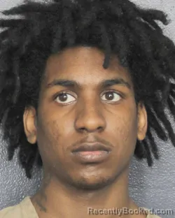 Mugshot of JAYDON ARMON EDWARDS booked in Broward County, Florida on April 5, 2026