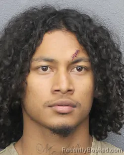 Mugshot of JONNHY ZAMORA REYES booked in Broward County, Florida on May 3, 2026