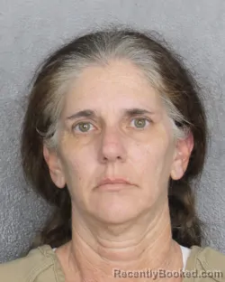 Mugshot of CHERYL GAYLE LINDAUER booked in Broward County, Florida on May 9, 2026