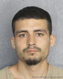 Mugshot of ANDY JESUS ZAMORA booked in Broward County, Florida on May 10, 2026