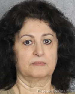 Mugshot of ELANA SHAKAROV booked in Broward County, Florida on May 13, 2026