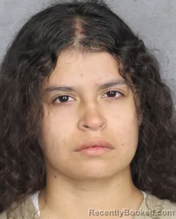 Mugshot of DASHA SIBLEYT RAMOS GUZMAN booked in Broward County, Florida on May 16, 2026