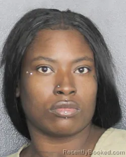Mugshot of BRYANNA QUANNETTE WARE booked in Broward County, Florida on May 17, 2026