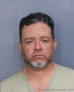 Mugshot of ANDRES ENRIQUE BELTRAN booked in Broward County, Florida on June 19, 2026