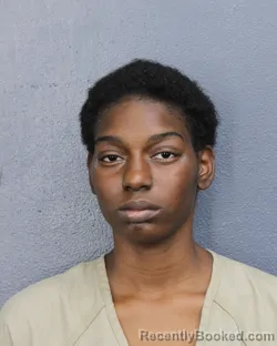 Mugshot of LENSHANTI JANELL LATRICE ADAMS booked in Broward County, Florida on June 23, 2026