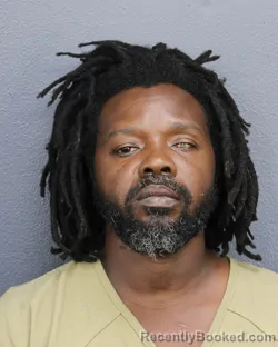 Mugshot of GABRIELE ANTWUAN JOHNSON booked in Broward County, Florida on July 6, 2026