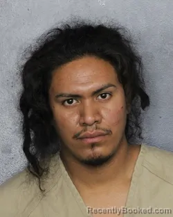 Mugshot of Jose Salvador Villanueva Sanchez booked in Broward County, Florida on July 17, 2026