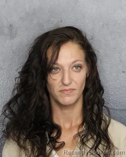 Mugshot of Shannon Carolyn Leonard booked in Broward County, Florida on July 18, 2026