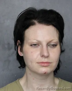 Mugshot of Alexandra Jacqueline Hogan booked in Broward County, Florida on July 29, 2026