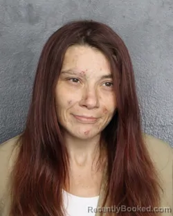 Mugshot of Heather Mae Parker booked in Broward County, Florida on August 1, 2026