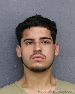 Mugshot of Tomas Gomez Giraldo booked in Broward County, Florida on August 1, 2026
