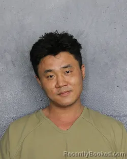 Mugshot of Bin Dong booked in Broward County, Florida on August 6, 2026