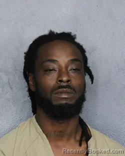 Mugshot of Adrian A Malcolm booked in Broward County, Florida on August 10, 2026