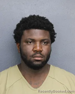Mugshot of Demetre Devontae Nonna booked in Broward County, Florida on August 21, 2026