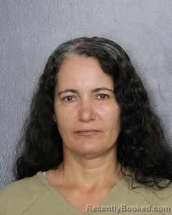 Mugshot of Susana Isaac booked in Broward County, Florida on August 30, 2026