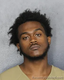 Mugshot of Nile Brandon Midouin booked in Broward County, Florida on September 22, 2026