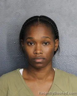 Mugshot of Raguyyah Chermaine Gage booked in Broward County, Florida on September 22, 2026