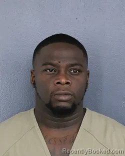 Mugshot of Tavon Xavier Jones booked in Broward County, Florida on September 24, 2026