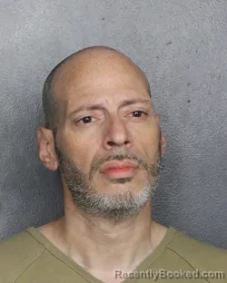 Mugshot of Misael Ortiz booked in Broward County, Florida on September 26, 2026
