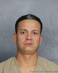 Mugshot of Jose Valenta Cheguen Martinez booked in Broward County, Florida on September 27, 2026