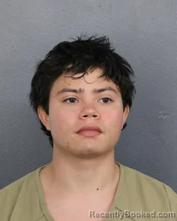 Mugshot of Gregory Andres Hernandez booked in Broward County, Florida on September 28, 2026