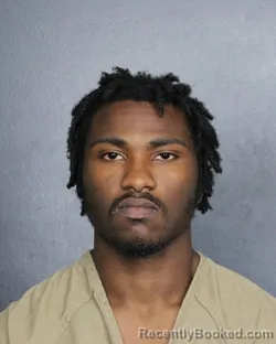 Mugshot of Terrick Dawantae Mcgee booked in Broward County, Florida on September 30, 2026