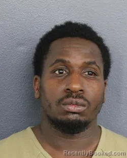 Mugshot of Elijan Harrell booked in Broward County, Florida on October 2, 2026