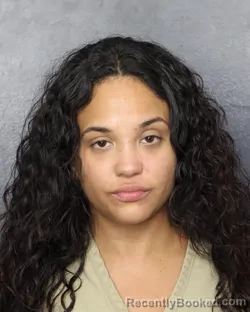 Mugshot of Tiffany Calderon booked in Broward County, Florida on October 5, 2026