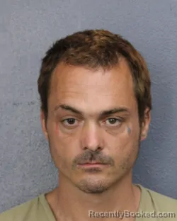 Mugshot of Matthew James Morgan booked in Broward County, Florida on October 6, 2026