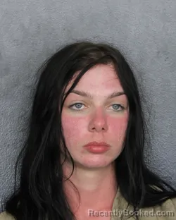 Mugshot of Cassandra J Risso booked in Broward County, Florida on October 8, 2026