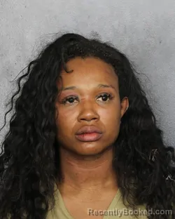Mugshot of Taylor Robyn Thompson booked in Broward County, Florida on October 13, 2026