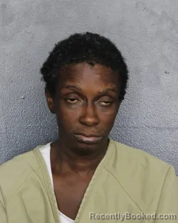 Mugshot of Shanquetta Cherry booked in Broward County, Florida on October 21, 2026