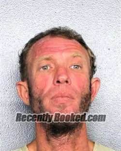 Booking photo from Broward County, Florida