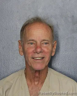 Mugshot of John Andrew Bracknell booked in Broward County, Florida on August 21, 2026