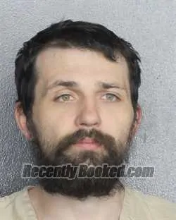 Booking photo from Broward County, Florida
