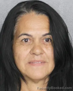 Mugshot of MARCIA APARECIDA FAUSTINO booked in Broward County, Florida on May 5, 2026