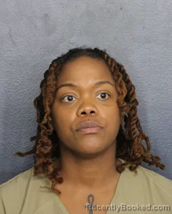 Mugshot of Erica Nicole Clarke booked in Broward County, Florida on October 2, 2026