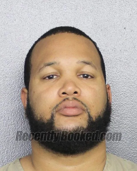 Booking photo from Broward County, Florida