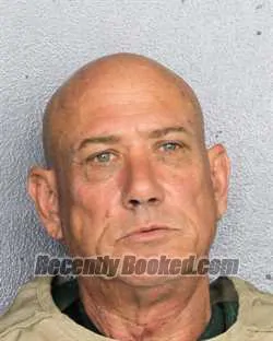 Booking photo from Broward County, Florida