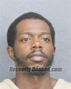 Booking photo from Broward County, Florida
