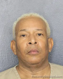 Booking photo from Broward County, Florida