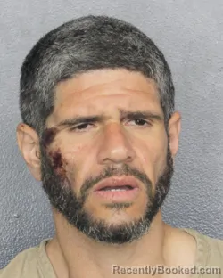 Booking photo from Broward County, Florida
