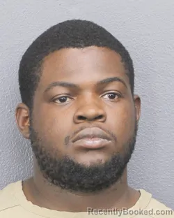 Booking photo from Broward County, Florida