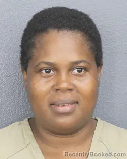Mugshot of MARIE HELENE AUGUSTIN booked in Broward County, Florida on April 5, 2026