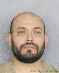 Mugshot of RICHARD BLANDON booked in Broward County, Florida on April 23, 2026