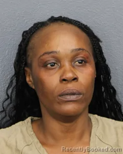 Mugshot of DAPHNEY CHARLES booked in Broward County, Florida on June 13, 2026
