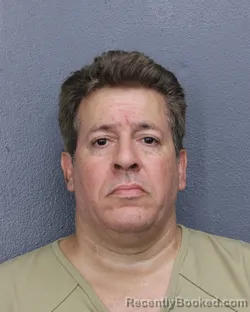 Mugshot of BENJAMIN REYES booked in Broward County, Florida on June 21, 2026