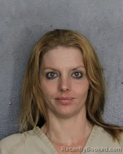 Mugshot of AMANDA LARRIS JOHNSON-KOUTSIS booked in Broward County, Florida on June 26, 2026