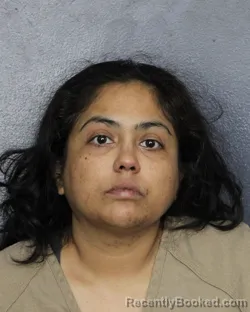 Mugshot of Cynthia Sita Persaud booked in Broward County, Florida on August 3, 2026